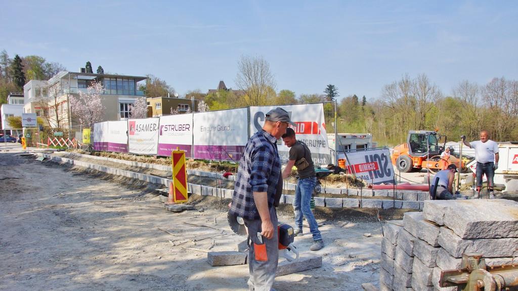 Kreisverkehr in Gmunden