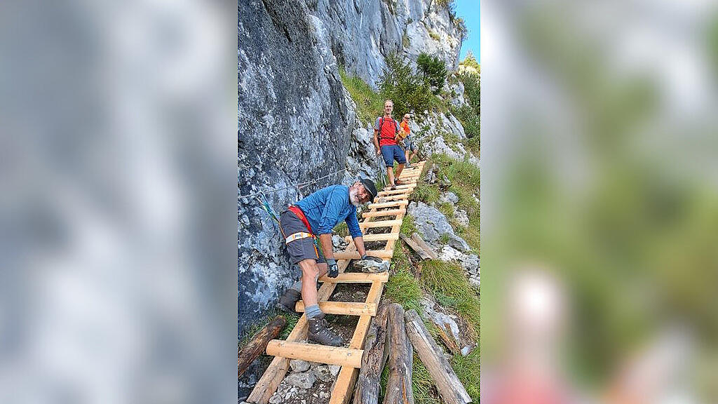 Reparatur Dopplersteig