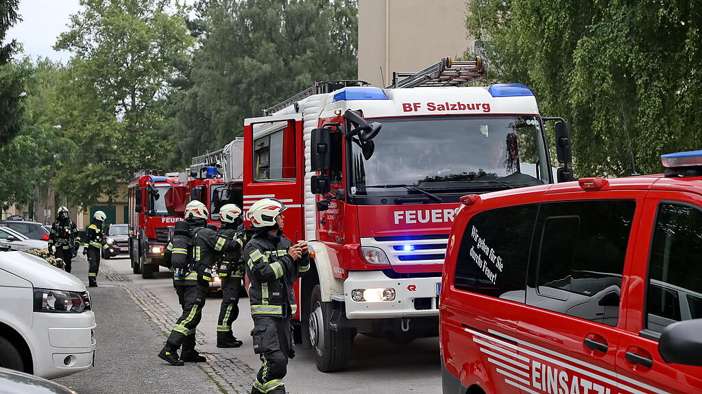 Brand Salzburg-Lehen