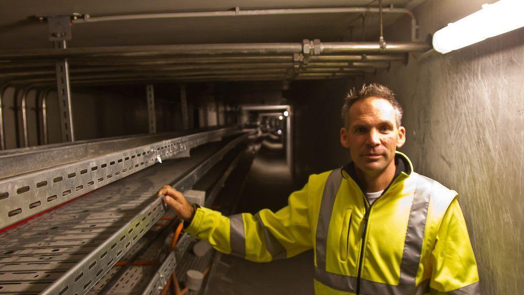 Feinschliff an der Baustelle im Lieferinger Tunnel