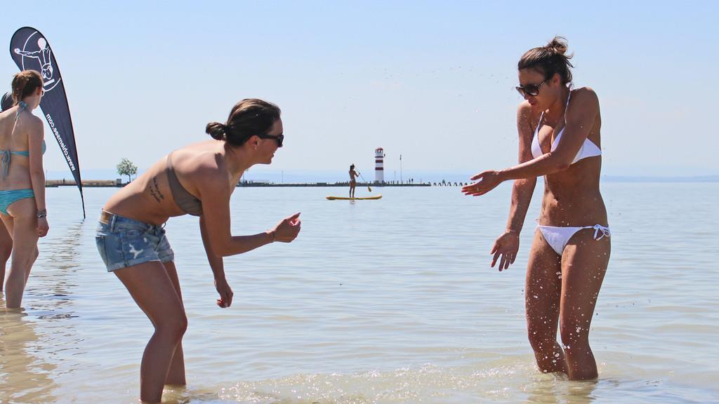 Erstes Surf Worldcup-Wochenende in Podersdorf