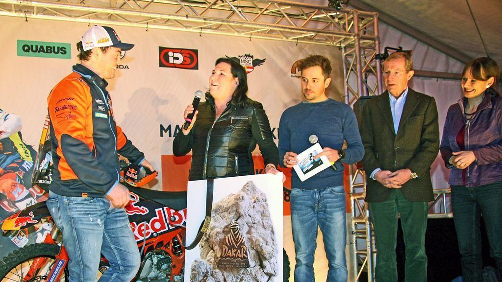 Dakar-Champion Matthias Walkner wird in Kuchl gefeiert I