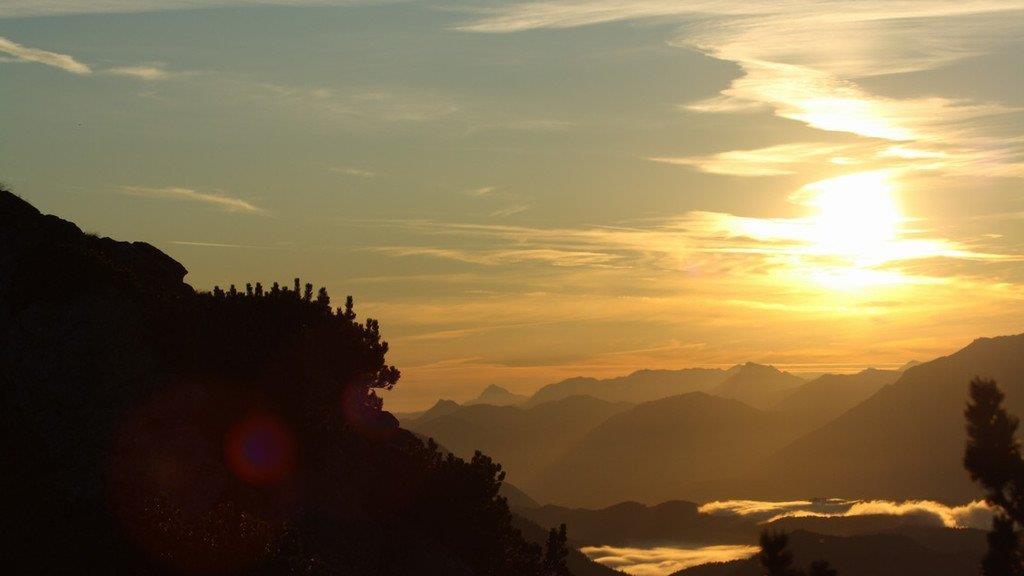 Nebelmeer im Chiemgau