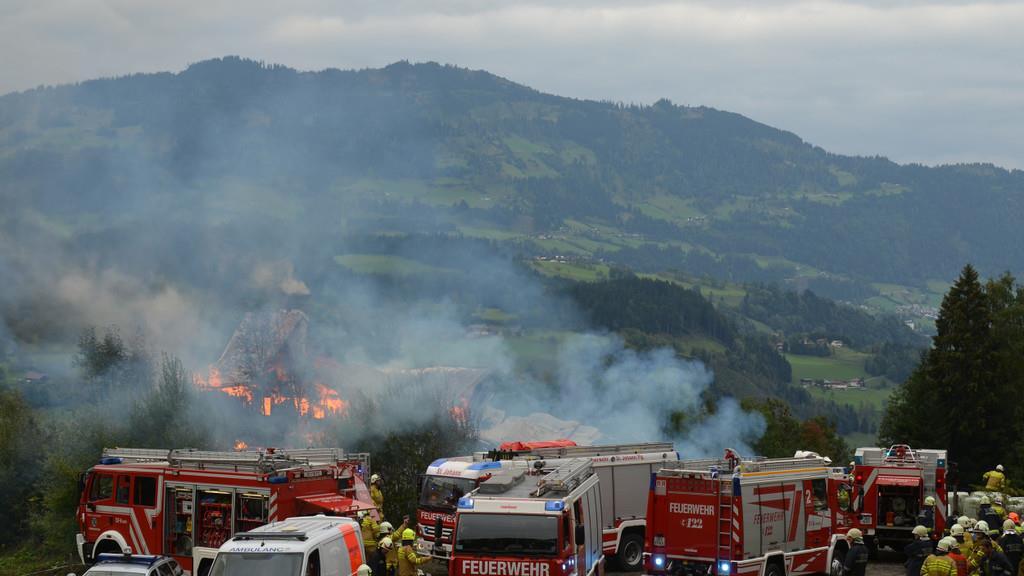 Bauernhof in St. Veit niedergebrannt
