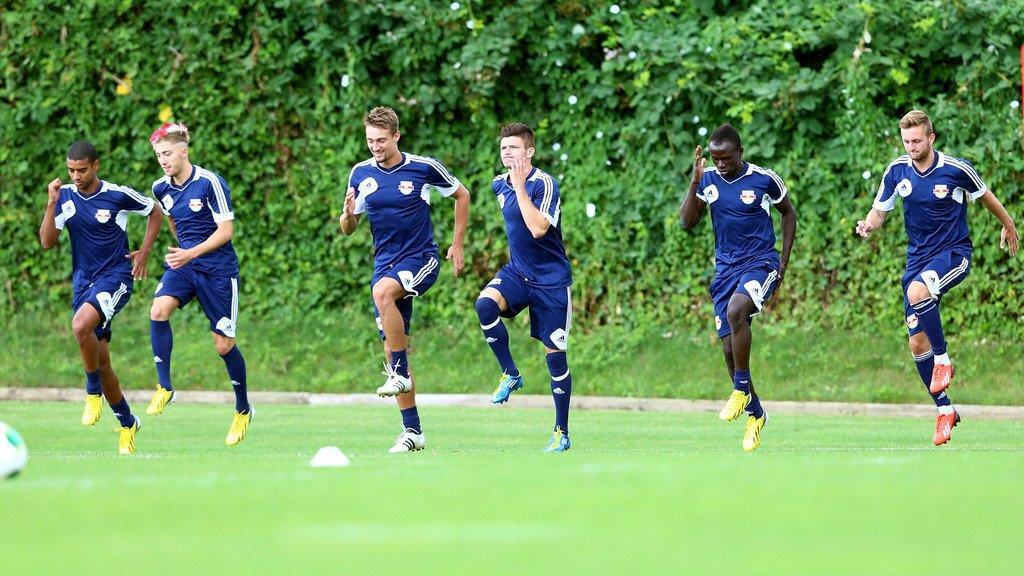RB Salzburg bereitet sich vor