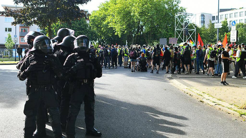Demo gegen AfD in Essen