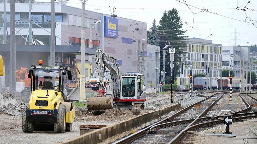 Umbau Bahnhof Itzling