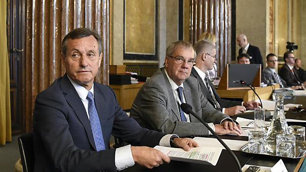 Ex-Minister Ditz im U-Ausschuss