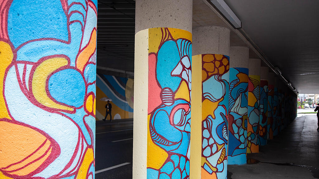 Graffiti-Projekt in der Stadt Salzburg
