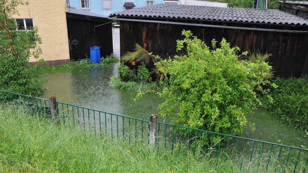 Hochwasser in Ebensee, I