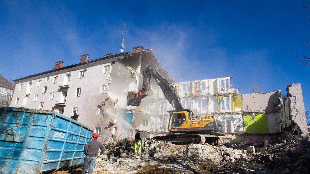 Das Ende der Strubergassen-Siedlung