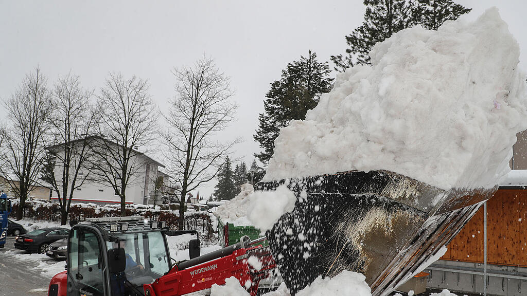 Schnee in Salzburg, II
