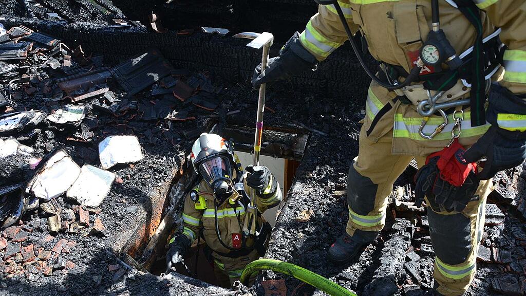 Dachstuhlbrand Bad Vigaun