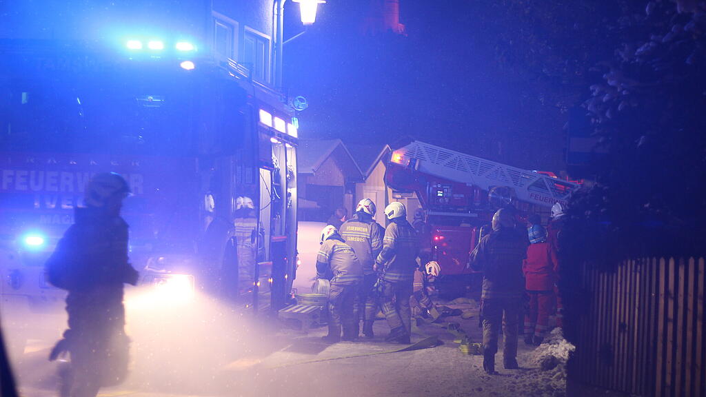 Gro\u00dfbrand im Ortszentrum von Tamsweg, II