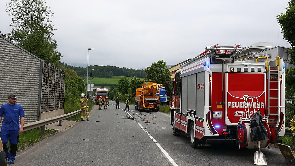 Unfall, Hallein