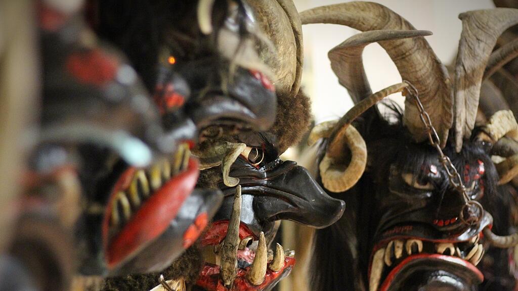 Krampus - Loavn- Ausstellung Brennhof