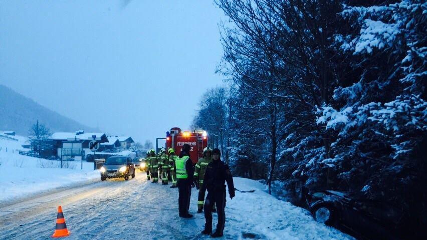 Crash auf der Gerlos Straße in Mittersill