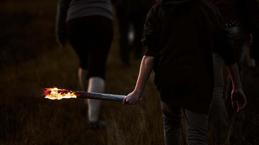 Sonnwendfeuerbrennen Spielberg