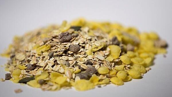 Müsli mit Liebe hergestellt