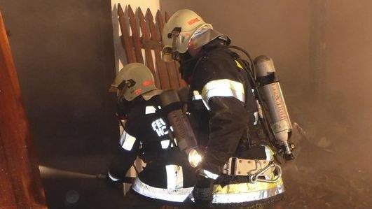 Troadkasten in Flammen