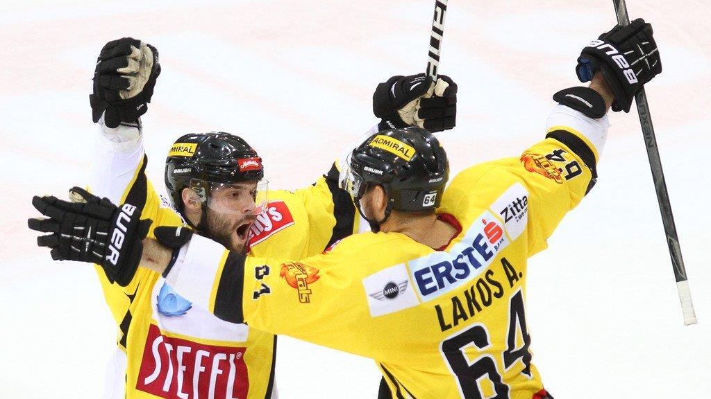 Vienna Capitals auf dem Eis