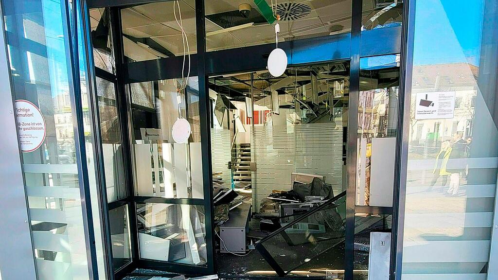 Bankomat in Graz gesprengt