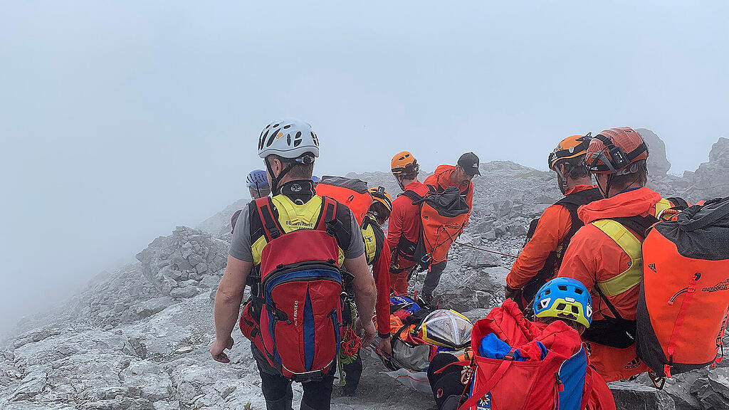 12-Stunden-Rettung am Watzmann