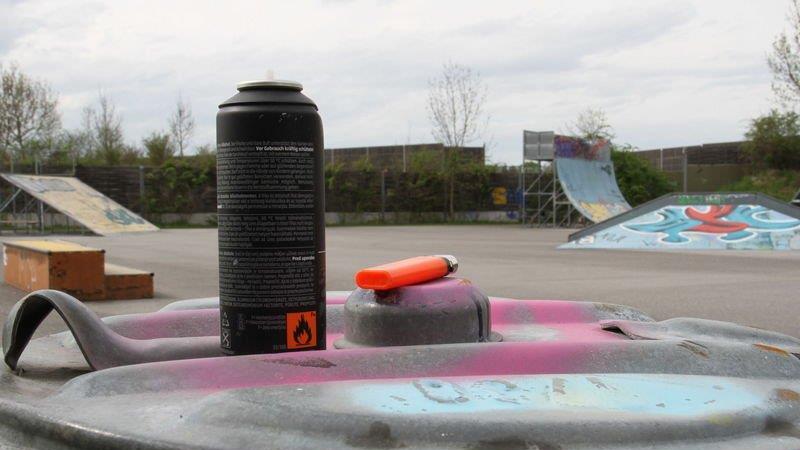 Verbrennungen durch Spraydose