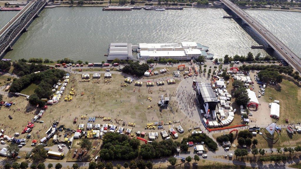 31. Donauinselfest in Wien: Bilder aus der Vogelperspektive