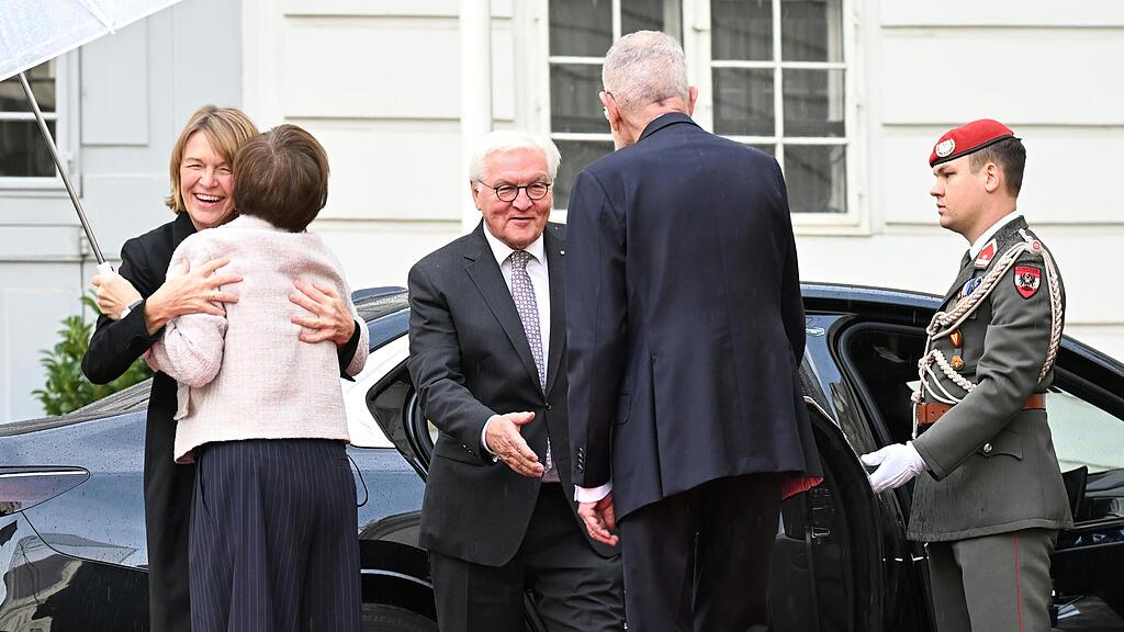 Historischer Staatsbesuch: Van der Bellen empfängt deutschen Amtskollegen Steinmeier