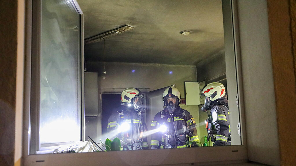 Küchenbrand in der Stadt Salzburg