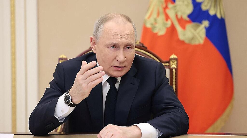 Putin kündigte im TV die Einberufung des Nationalen Sicherheitsrates an
