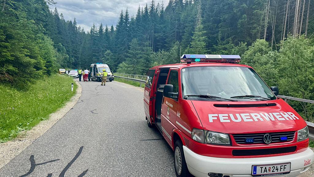 Motorradunfall Tamsweg