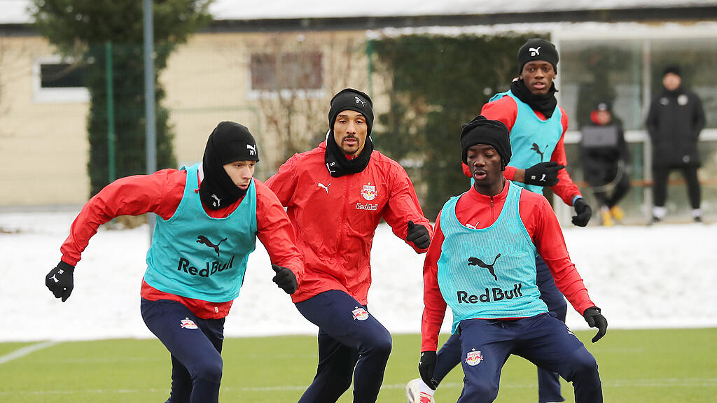 Red Bull Salzburg, Thomas Letsch, Kai Hesse, Karim Onisiwo, Trainingsstart