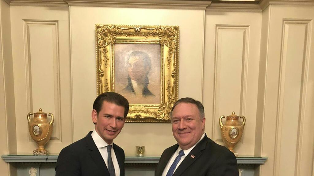 Erster Programmpunkt war ein Abendessen mit Außenminister Pompeo