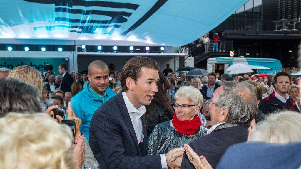 Sebastian Kurz in Salzburg