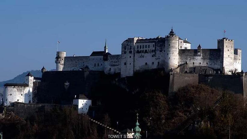 Momzartstadt bei Traumwetter