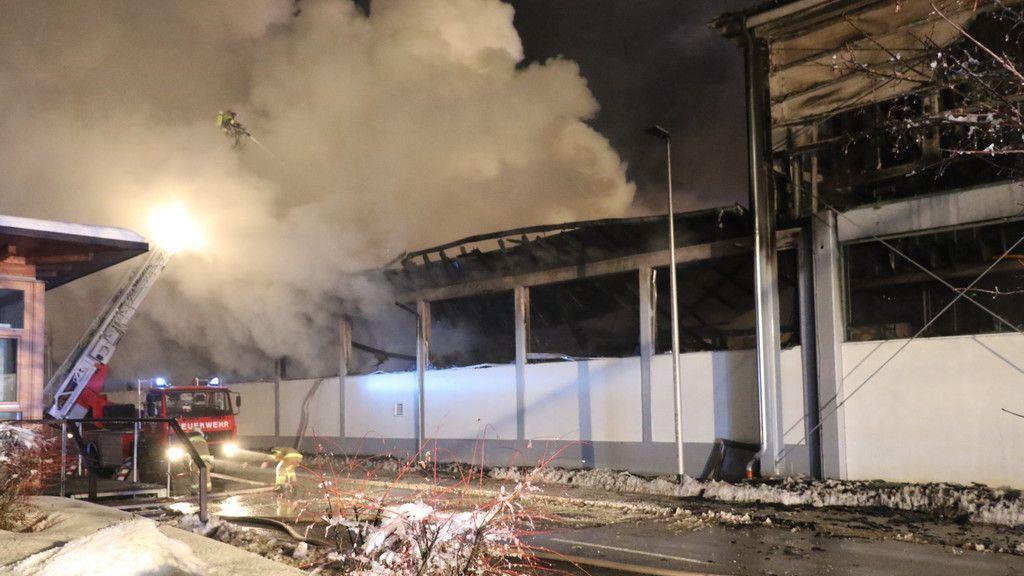 Brand im Sägewerk in Radstadt I