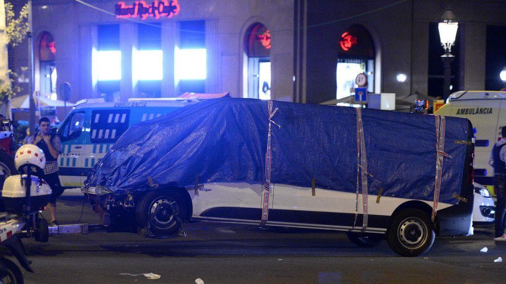 Terror in Barcelona: Bilder aus der Nacht