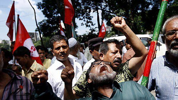 Häufig Straßenproteste in Bangladesch