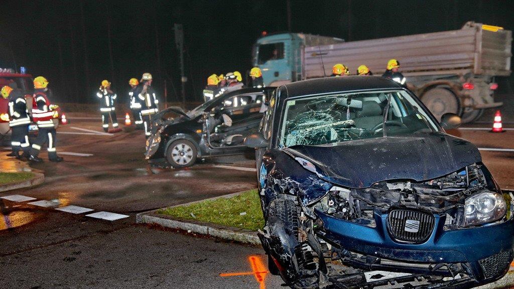 Unfall mit drei Schwerverletzten in Bischofswiesen