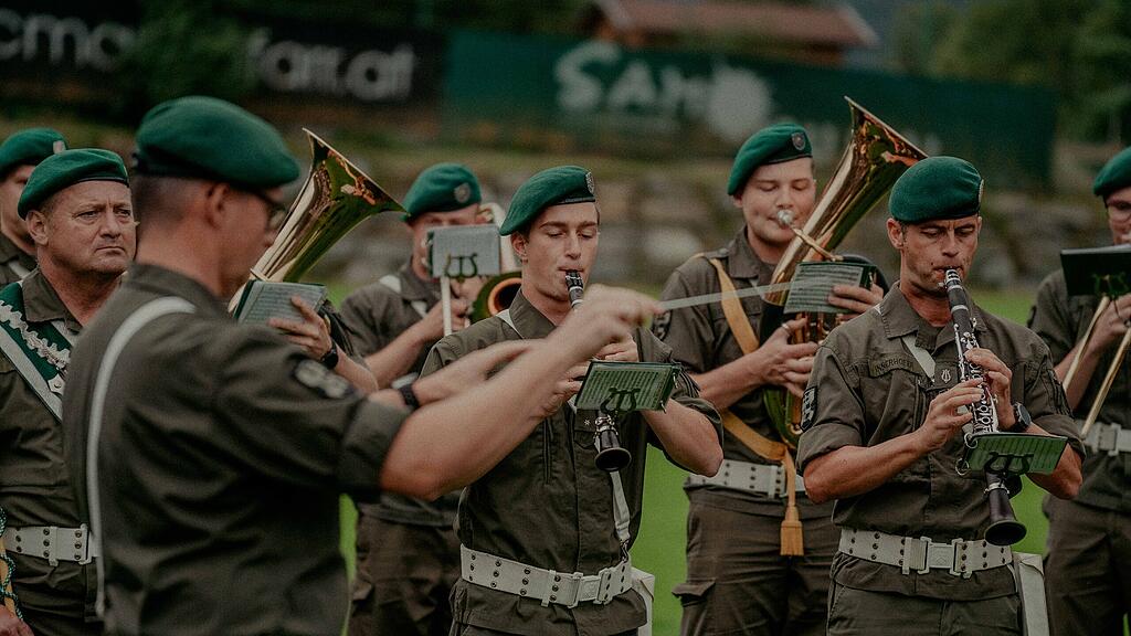 Bundesheer Angelobung in Mariapfarr