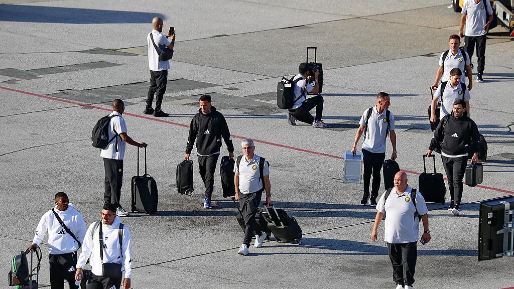 Ankunft von Al-Nassr am Salzburger Flughafen