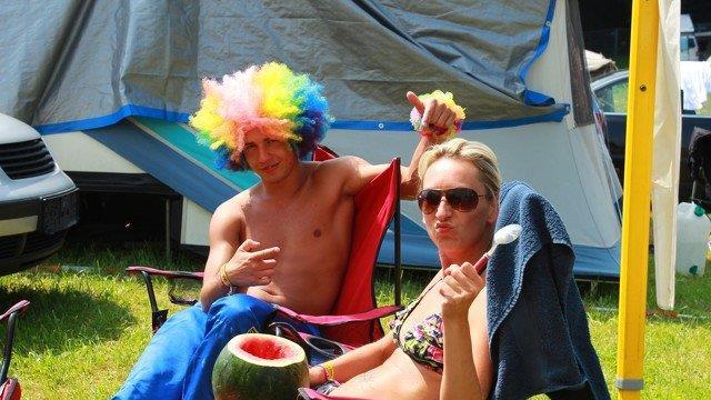 Electric Love: Campingplatz-Impressionen