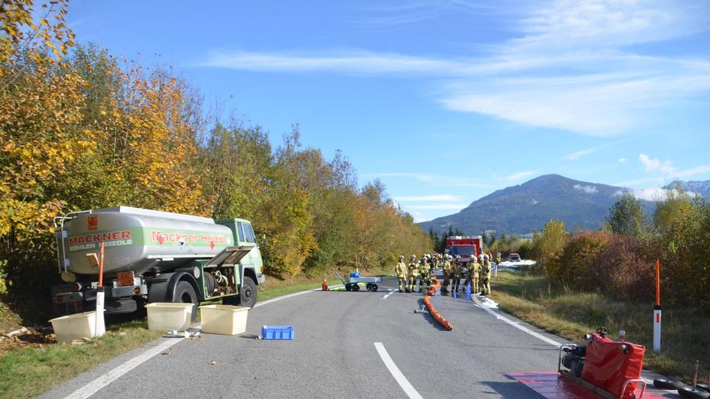 Gefahrgutübung auf der Tauernautobahn II