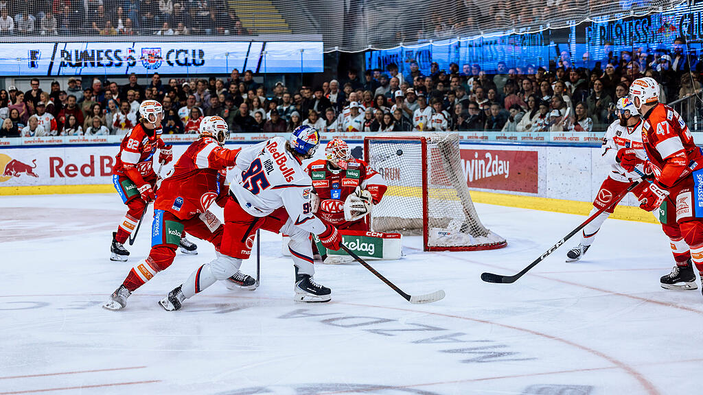 ICE Hockey League : EC Red Bull Salzburg gegen KAC