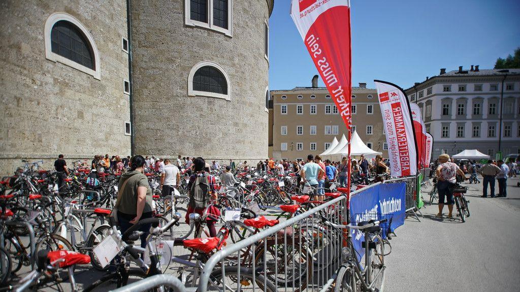 "Radfrühling" in der Stadt Salzburg II