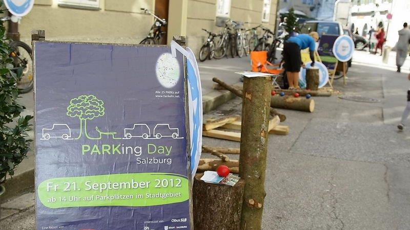 Bilder vom Parking Day