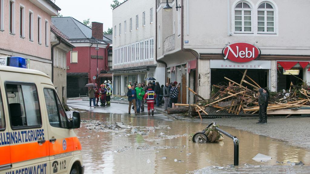 Hochwasser und Überflutungen in Simbach am Inn I