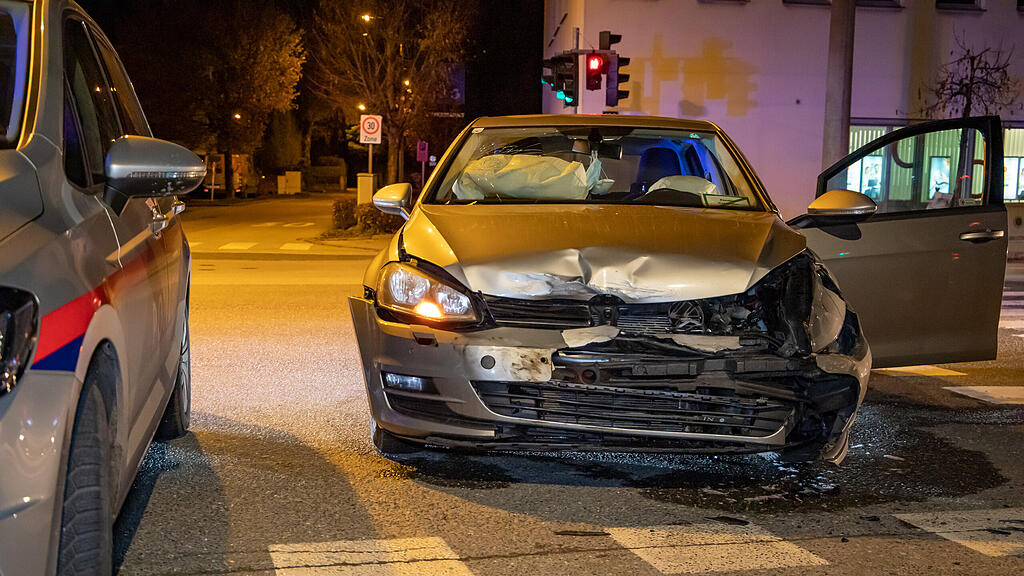 Unfall Münchner Bundesstraße